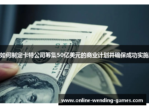 如何制定卡特公司筹集50亿美元的商业计划并确保成功实施